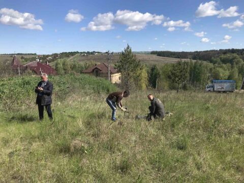 Топографический план местности