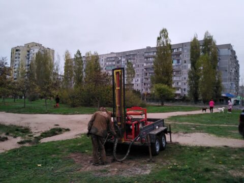 Перенос репера нивелиром